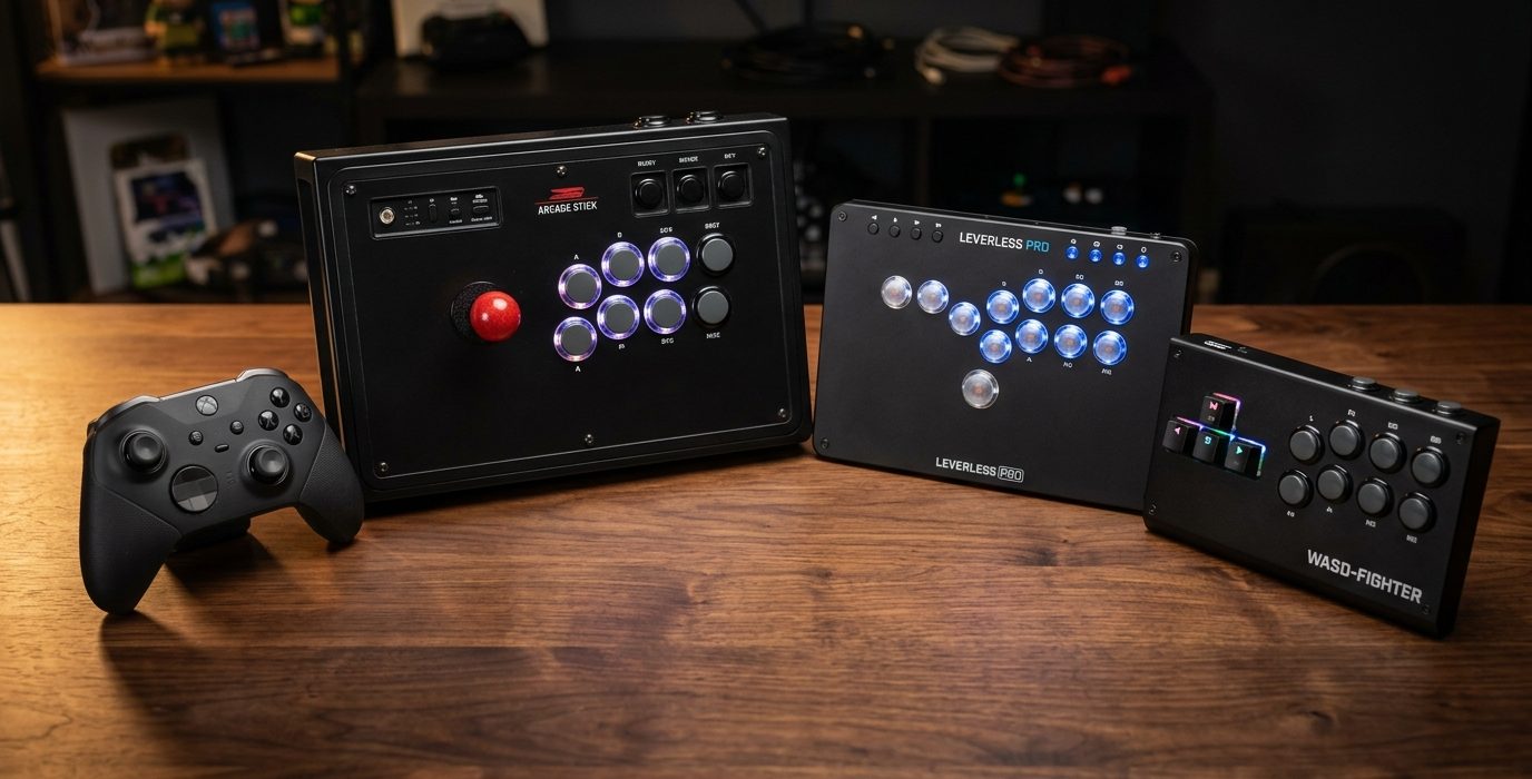 Arcade Stick, Controller, or Leverless? You can choose how to fight